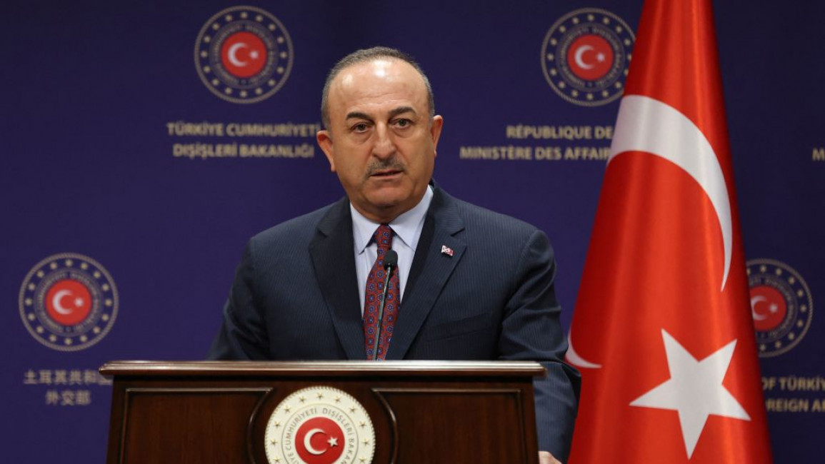 Mevlut Cavusoglu, Turkey's foreign minister
