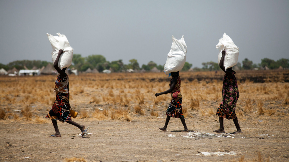 South Sudan famine [AFP]