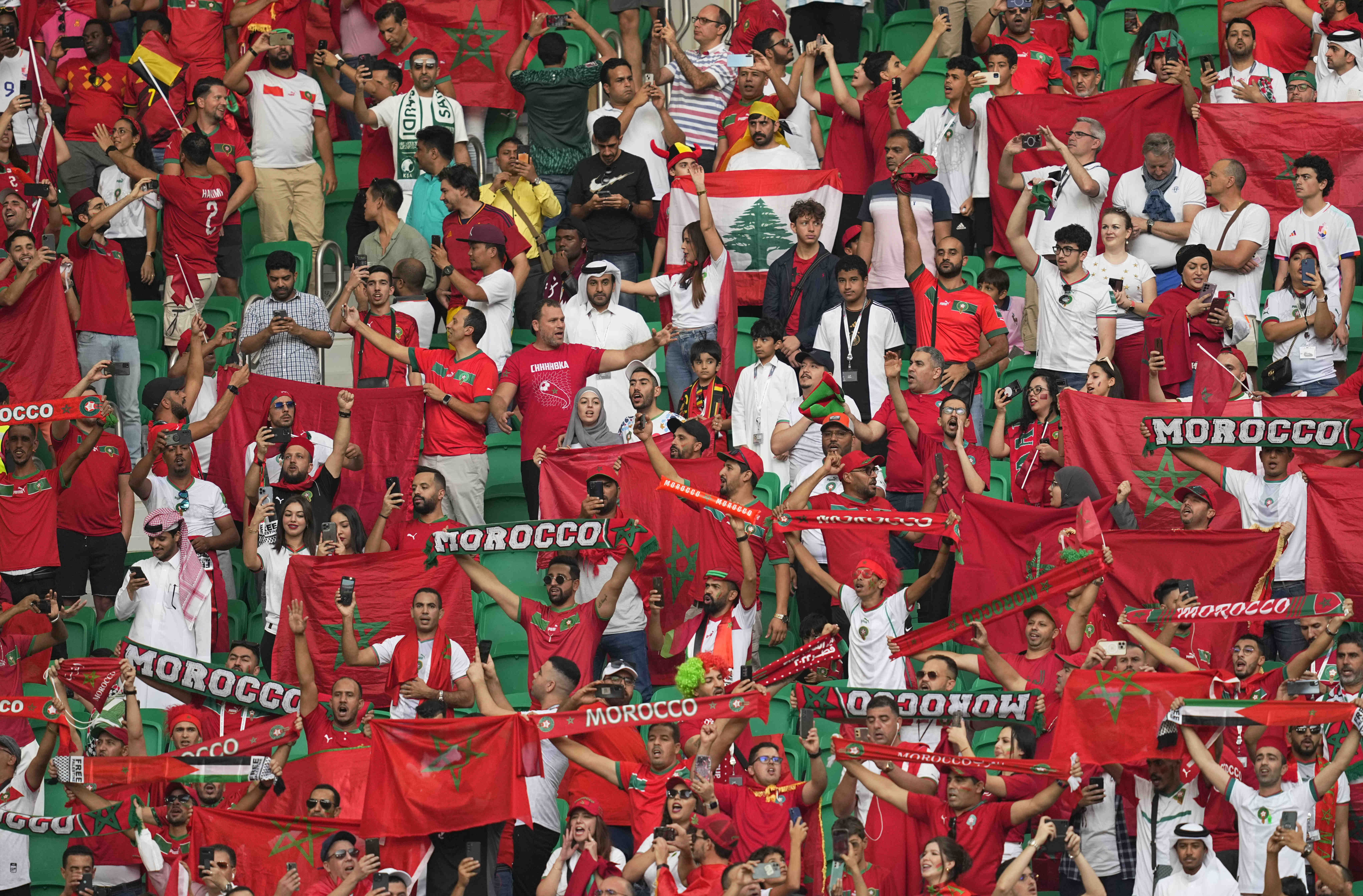Qatar 2022 Arab fans unite after flurry of World Cup wins