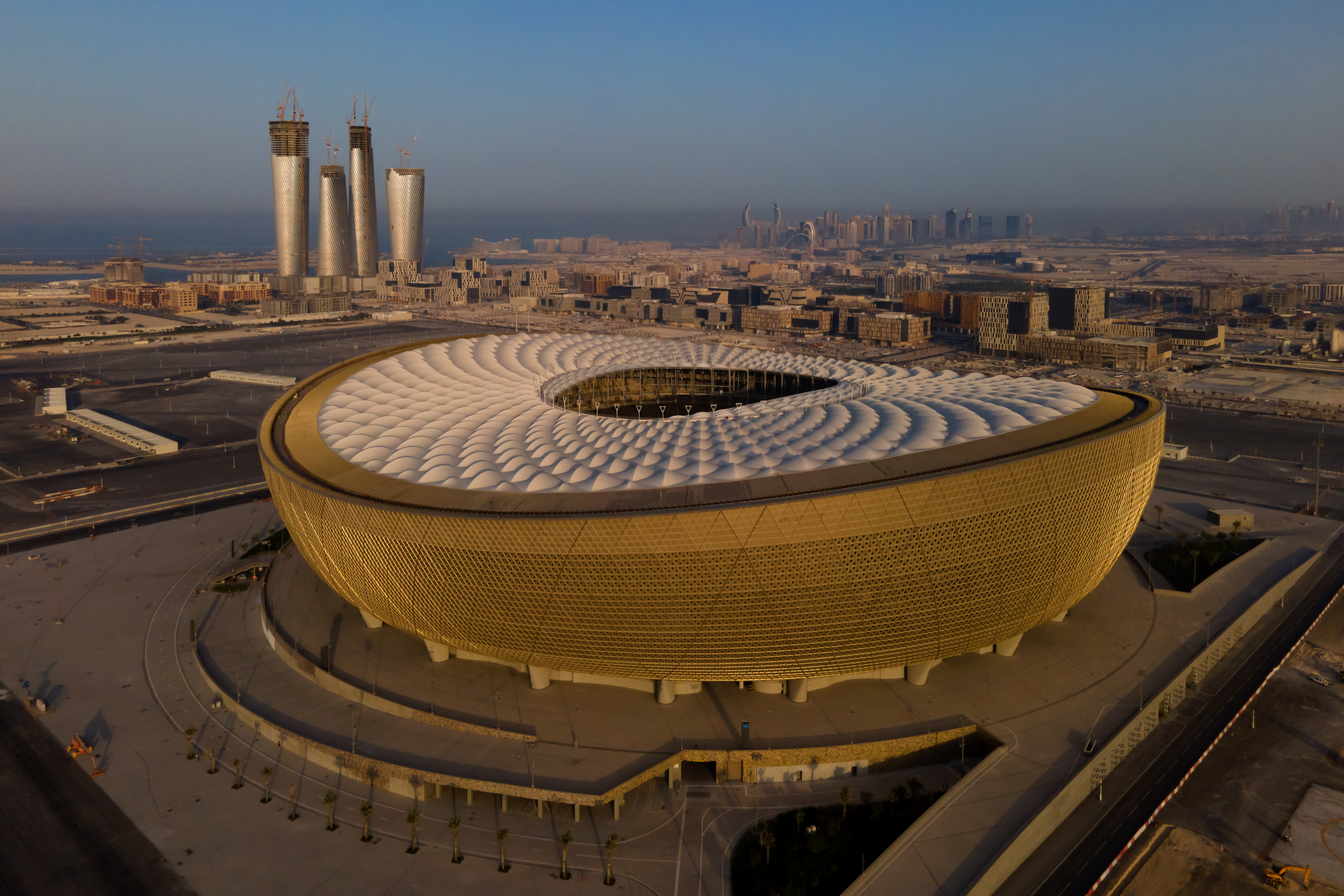 Egypt and Saudi champions to inaugurate Qatars World Cup final stadium
