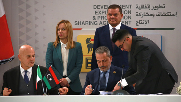 Italy PM Meloni signs cooperation deals in Libya visit