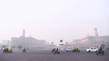 India smog