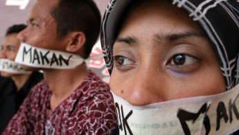 Indonesia hunger strike