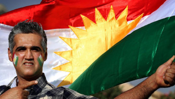 Kurdish flag - AFP