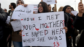 Tunisia rape law -- AFP