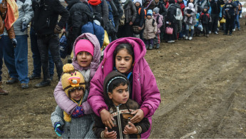 migrant children Serbia