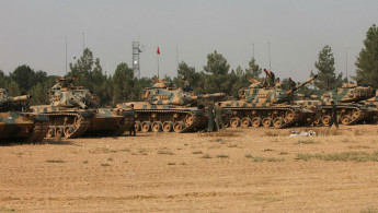 Turkish forces Jarablus GETTY