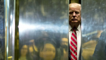 Trump elevator AFP