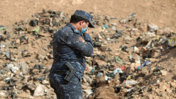 Mass grave Mosul AFP