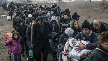 Refugees Europe AFP