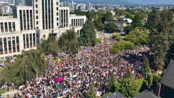 Vancouver counter-protest - Facebook - stand up to racism
