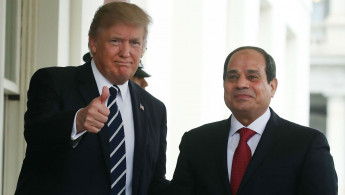 Trump Sisi Getty