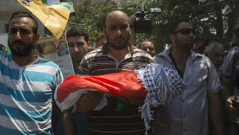 ali dawabshe funeral palestinian baby west bank getty