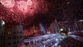 Beirut NYE party -- AFP