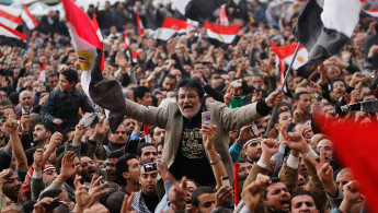 Egypt protesters -- Getty