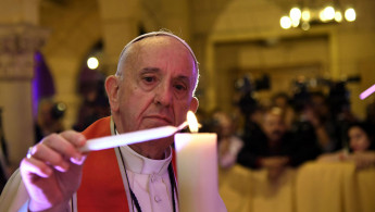 Pope Francis in Egypt [AFP]