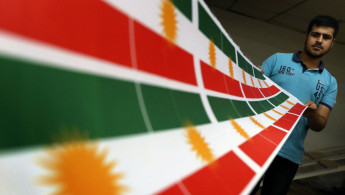 Kurdistan flag AFP