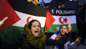 Sahrawi protests Morocco AFP