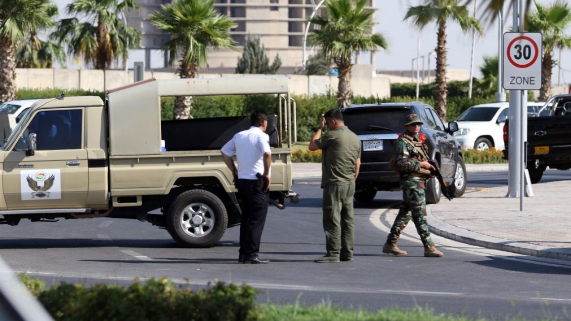 Security authorities in Erbil
