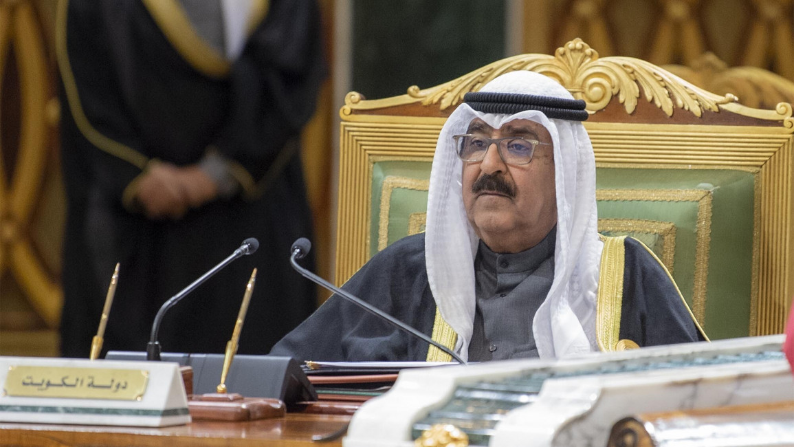 Kuwait's Crown Prince Sheikh Meshal al-Ahmad al-Sabah