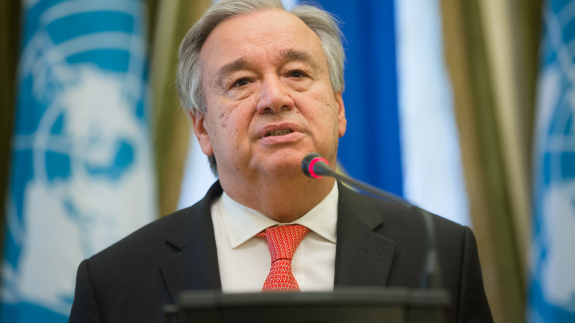 Antonio Guterres, the United Nations' secretary-general