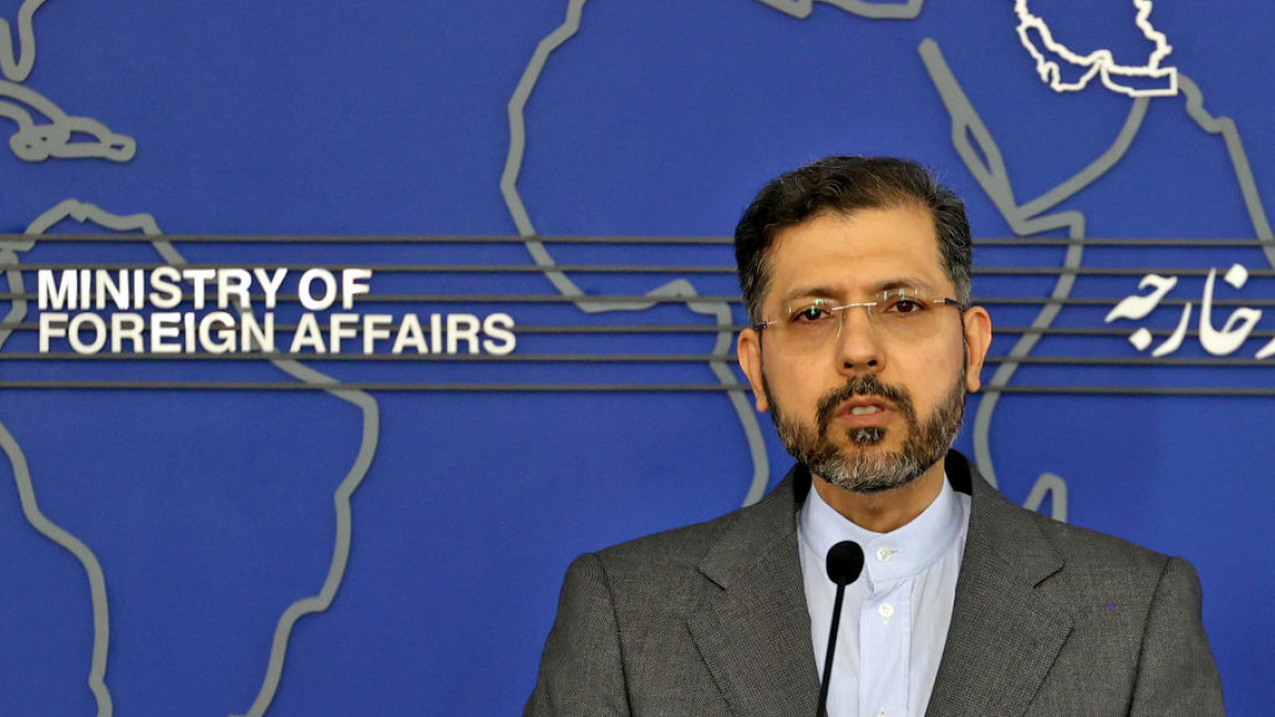 Saeed Khatibzadeh, spokesman for the Iranian foreign ministry