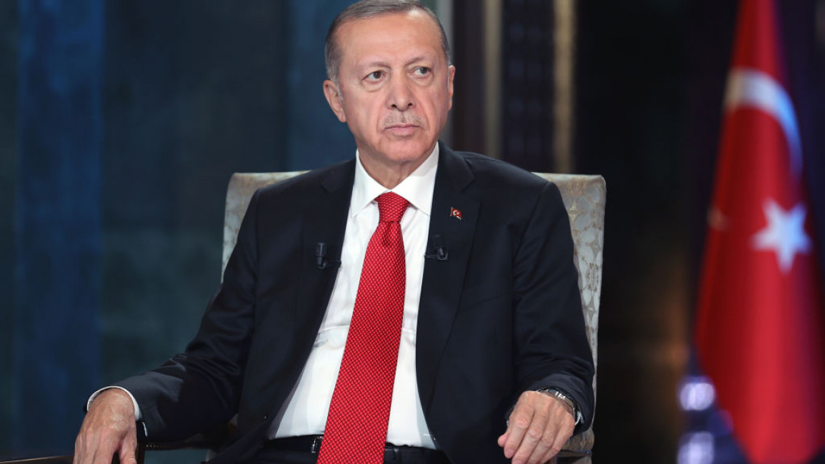 Recep Tayyip Erdogan, the president of Turkey