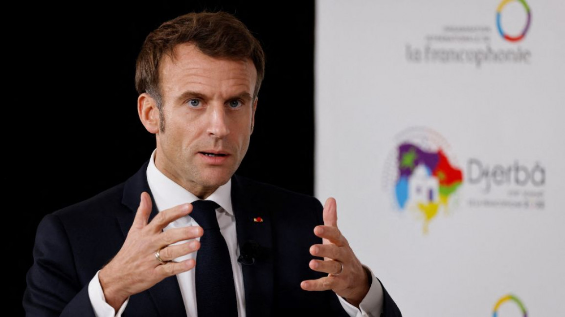 Emmanuel Macron, the French president