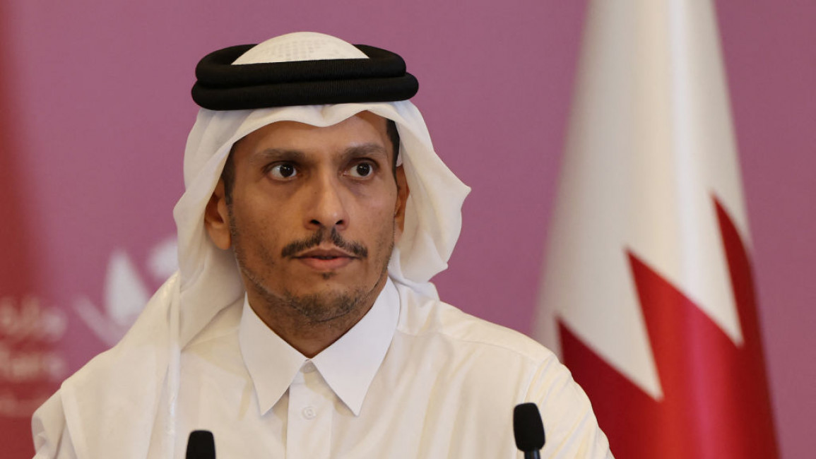 Mohammed bin Abdulrahman Al Thani, the Qatari foreign minister