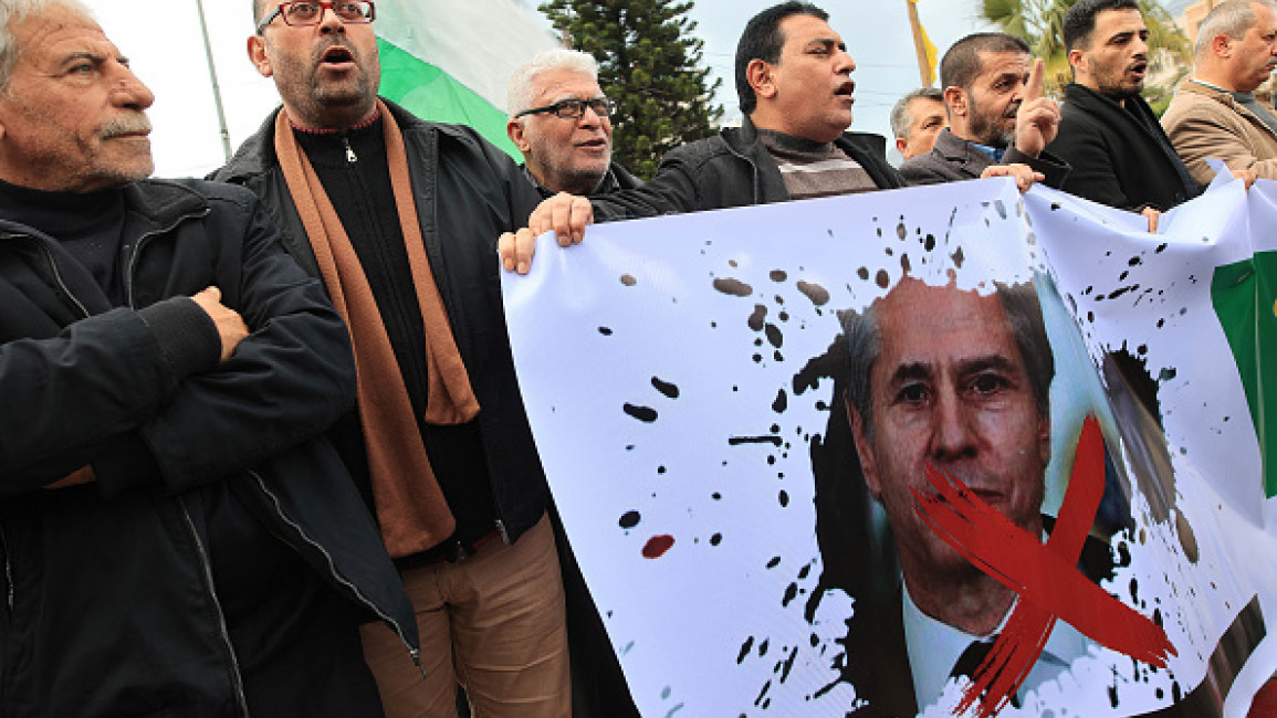 Blinken's visit sparks protests in Gaza