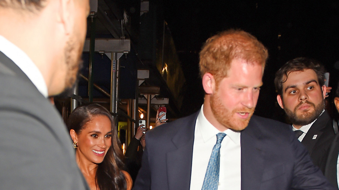 Prince Harry (right) and Meghan Markle (left)