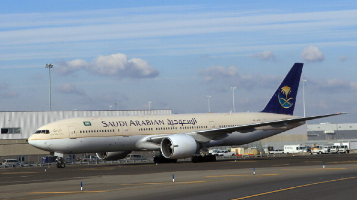 Saudi plane