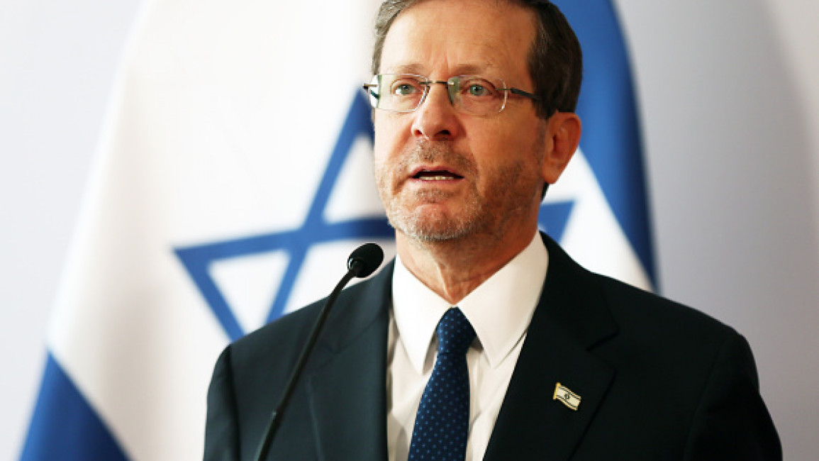 Isaac Herzog, the president of Israel