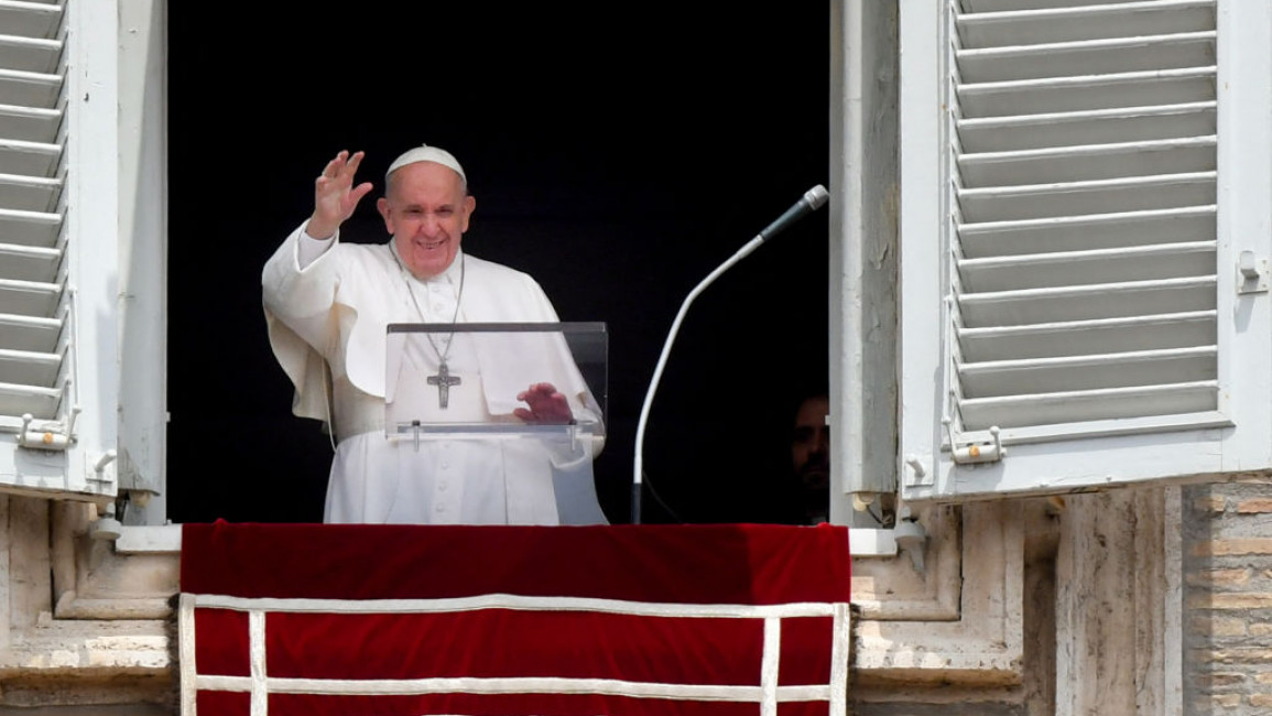 Pope Francis announced the summit while giving his weekly Angelus message [AFP]