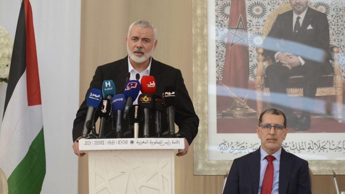 Hamas chief Ismail Haniyeh concluded a five-day visit to Morocco [Getty]