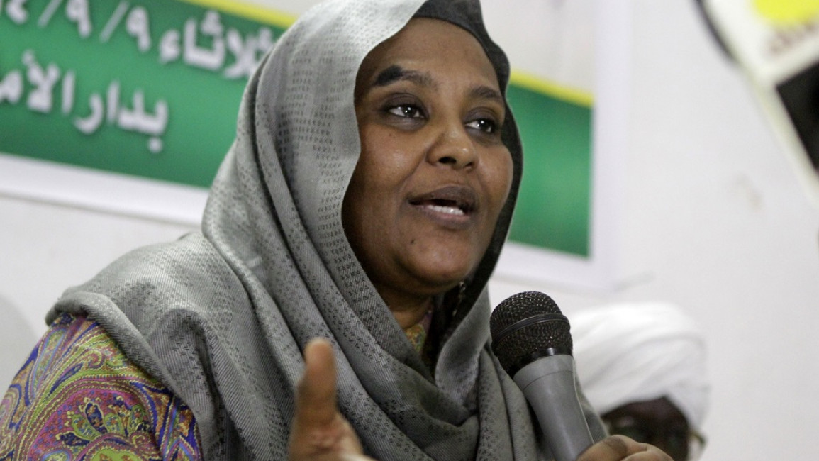 Mariam Sadiq al-Mahdi said Ethiopia's dam could impact the "safety and security" of millions of people [Getty]