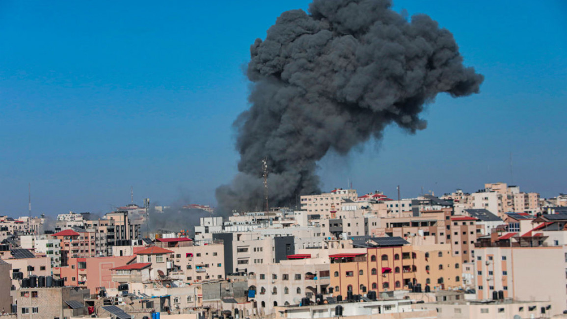 Gaza explosion 