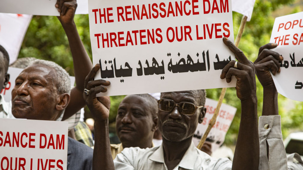 Ethiopia's filling of the Renaissance Dam has been met with bitter opposition in Sudan [Getty]