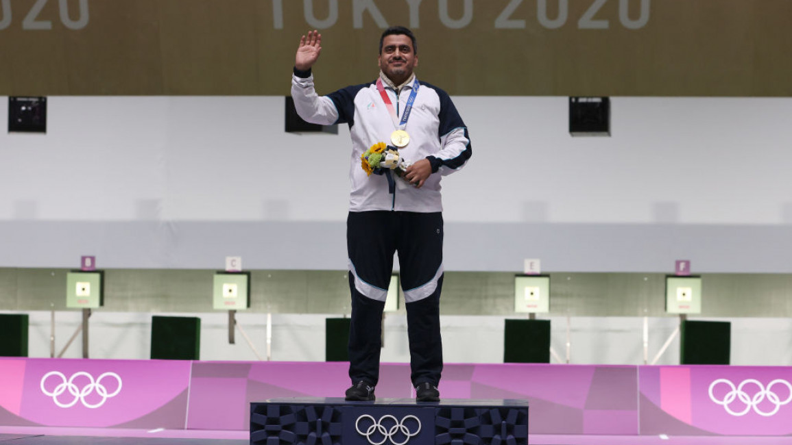 Iranian gold medallist 