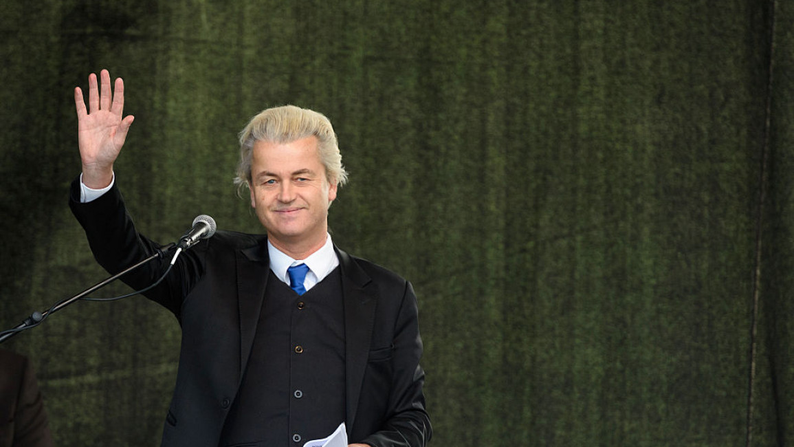 The Supreme Court of the Netherlands upheld a guilty verdict against PVV leader Geert Wilders on 6 July, 2021 for inciting racial hatred. [Getty]