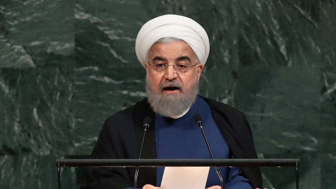Iran denied involvement [ Hassan Rouhani, Getty]