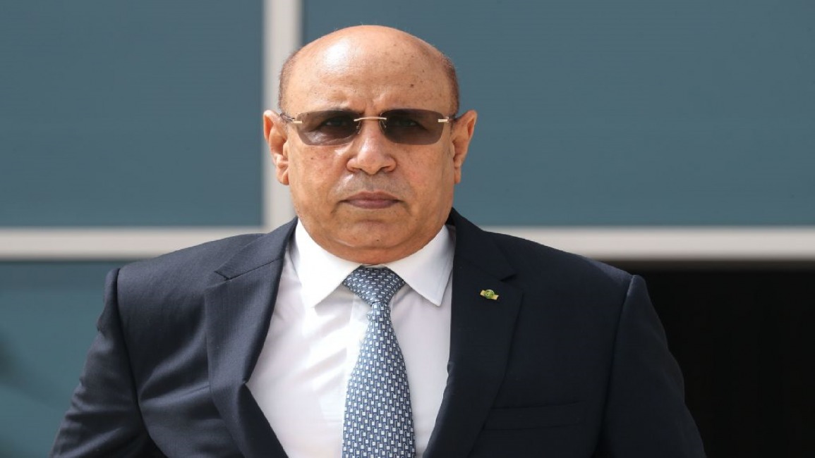 Mauritania President Mohamed Ould Cheikh El Ghazouani