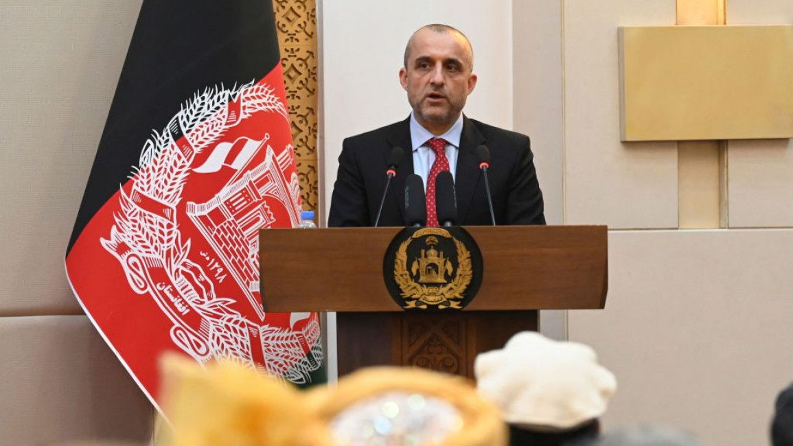 Amrullah Saleh vowed to keep resisting the Taliban [Getty]
