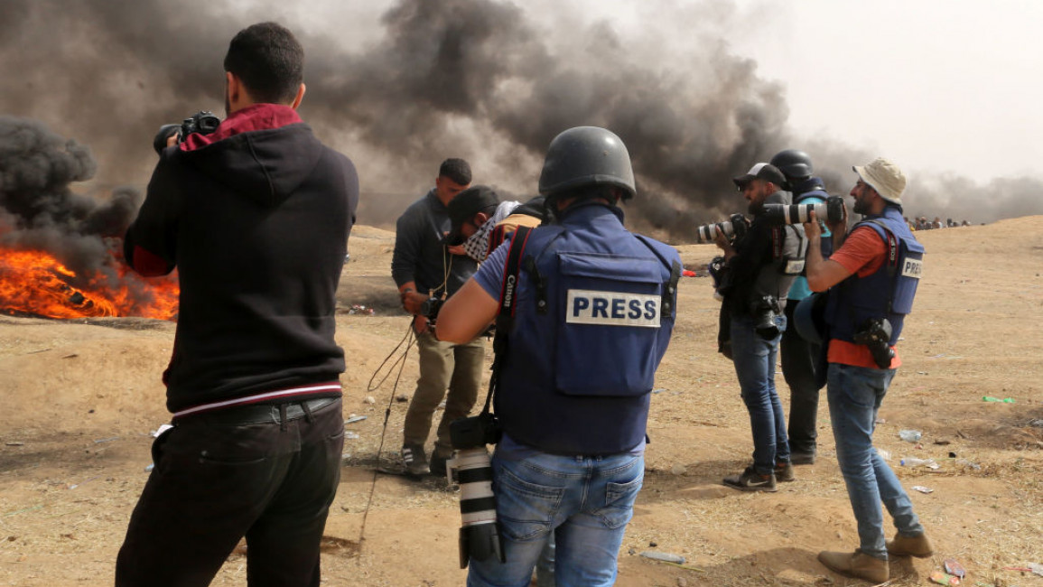 Press in Gaza