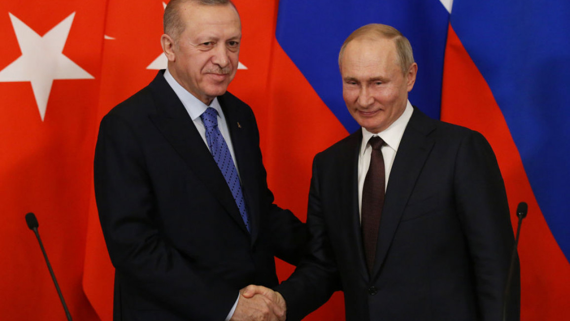 Putin and Erdogan hold regular talks [Getty File Image]