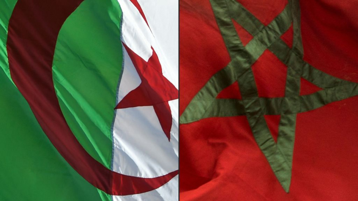 Algeria Morocco flag - Getty