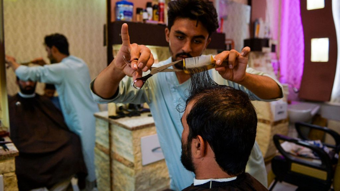 Afghanistan hairdresser