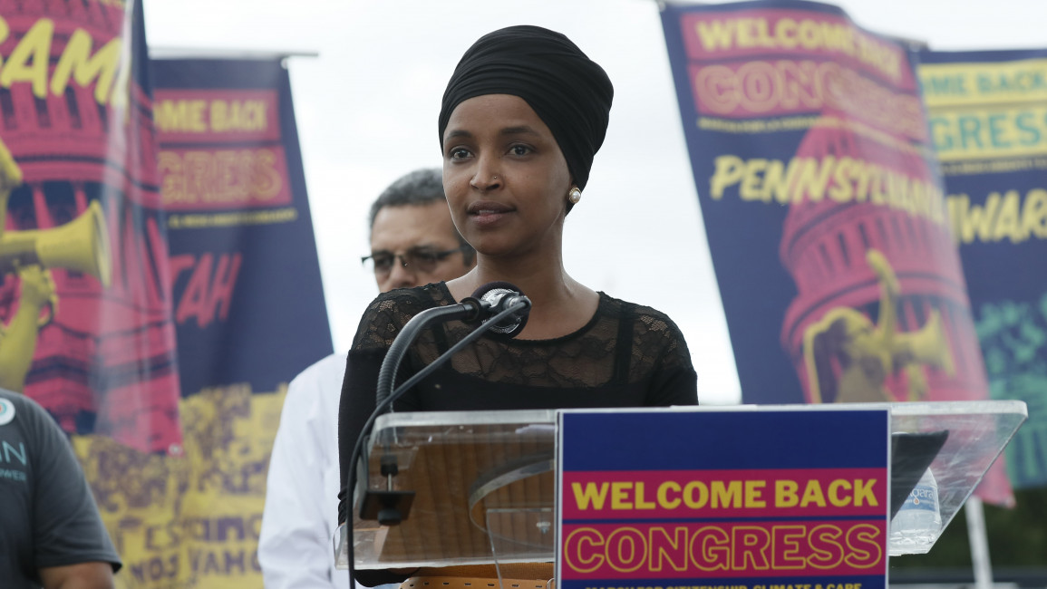 Ilhan Omar criticised the military fund [Getty]