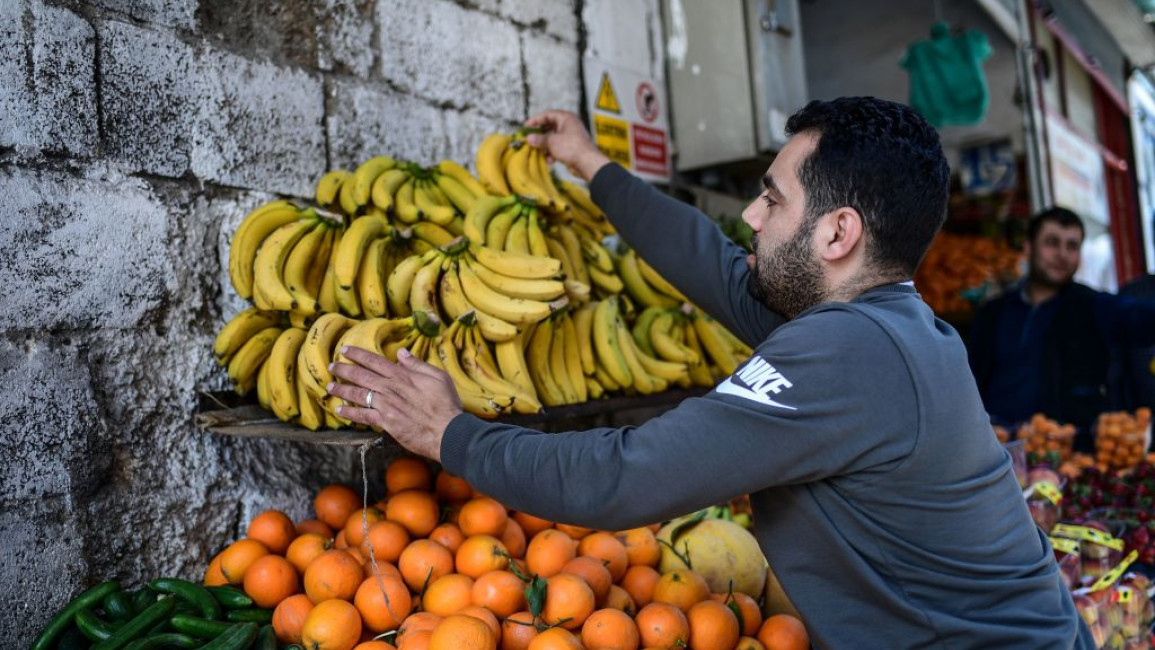 A Turkish man blamed Syrians for his inability to buy bananas [Getty File Image]