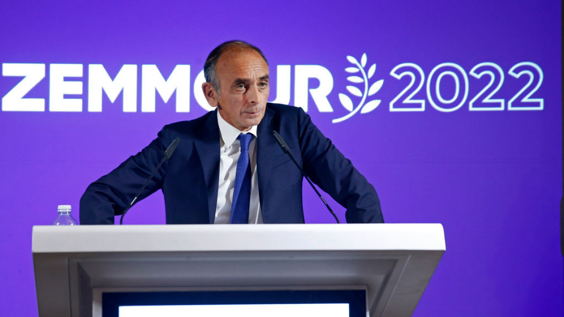 Far-right French politician Eric Zemmour